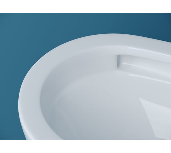 Подвесной унитаз Ceramicanova Vogue безободковый, смыв торнадо CN4008T