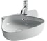 Раковина подвесная Ceramicanova с отверстием под смеситель, 495x350x155, цвет белый CN5049 1