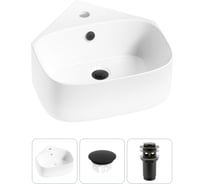 Мини-раковина для ванной комнаты или туалета Wellsee WC Area в наборе 3 в 1 20217010R
