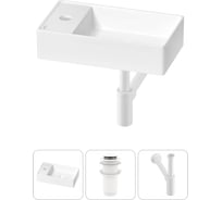 Мини-раковина для ванной комнаты или туалета Wellsee WC Area в наборе 3 в 1 20213801R