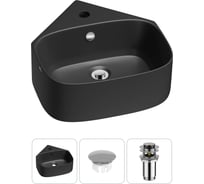Мини-раковина для ванной комнаты или туалета Wellsee WC Area в наборе 3 в 1 20217016R