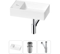 Мини-раковина для ванной комнаты или туалета Wellsee WC Area в наборе 3 в 1 20213798R