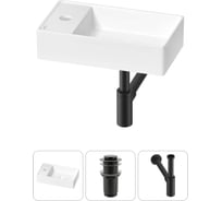 Мини-раковина для ванной комнаты или туалета Wellsee WC Area в наборе 3 в 1 20213799R