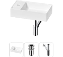 Мини-раковина для ванной комнаты или туалета Wellsee WC Area в наборе 3 в 1 20213814R