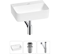 Мини-раковина для ванной комнаты или туалета Wellsee WC Area в наборе 3 в 1 20213598R