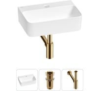 Мини-раковина для ванной комнаты или туалета Wellsee WC Area в наборе 3 в 1 20213600R