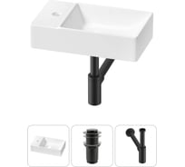 Мини-раковина для ванной комнаты или туалета Wellsee WC Area в наборе 3 в 1 20215562R
