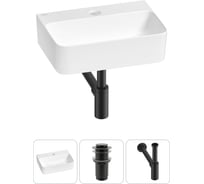 Мини-раковина для ванной комнаты или туалета Wellsee WC Area в наборе 3 в 1 20213599R