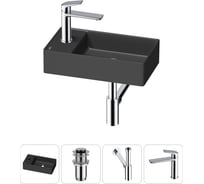 Мини-раковина для ванной комнаты или туалета Wellsee WC Area в наборе 4 в 1 20213832R