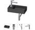 Мини-раковина для ванной комнаты или туалета Wellsee WC Area в наборе 4 в 1 20213832R 1