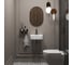 Мини-раковина для ванной комнаты или туалета Wellsee WC Area в наборе 4 в 1 20213603R 7
