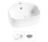 Мини-раковина для ванной комнаты или туалета Wellsee WC Area ширина 39 см 30180101R 1