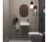 Мини-раковина для ванной комнаты или туалета Wellsee WC Area в наборе 4 в 1 20213618R 7