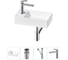 Мини-раковина для ванной комнаты или туалета Wellsee WC Area в наборе 4 в 1 20213818R 1