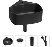 Мини-раковина для ванной комнаты или туалета Wellsee WC Area в наборе 4 в 1 20217076R