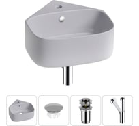 Мини-раковина для ванной комнаты или туалета Wellsee WC Area в наборе 4 в 1 20217078R