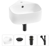 Мини-раковина для ванной комнаты или туалета Wellsee WC Area в наборе 4 в 1 20217073R