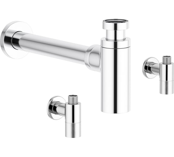 Мини-раковина для ванной комнаты или туалета Wellsee WC Area в наборе 7 в 1 20218150R