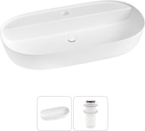 Накладная раковина для ванной комнаты Wellsee Chic Riviera в наборе 2 в 1 20214914R