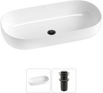 Накладная раковина для ванной комнаты Wellsee Chic Riviera в наборе 2 в 1 20214768R