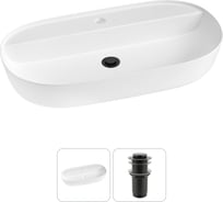 Накладная раковина для ванной комнаты Wellsee Chic Riviera в наборе 2 в 1 20214912R