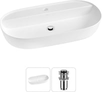 Накладная раковина для ванной комнаты Wellsee Chic Riviera в наборе 2 в 1 20214927R