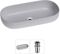 Накладная раковина для ванной комнаты Wellsee Chic Riviera в наборе 2 в 1 20214811R