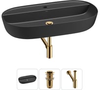 Накладная раковина для ванной комнаты Wellsee Chic Riviera в наборе 3 в 1 20214948R