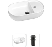 Мини-раковина для ванной комнаты или туалета Wellsee WC Area в наборе 2 в 1 20212094R