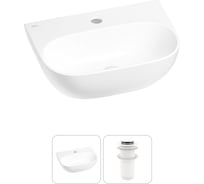 Мини-раковина для ванной комнаты или туалета Wellsee WC Area в наборе 2 в 1 20212188R