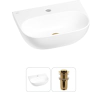 Мини-раковина для ванной комнаты или туалета Wellsee WC Area в наборе 2 в 1 20212187R