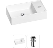 Мини-раковина для ванной комнаты или туалета Wellsee WC Area в наборе 2 в 1 20213610R
