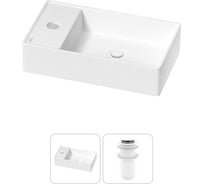 Мини-раковина для ванной комнаты или туалета Wellsee WC Area в наборе 2 в 1 20213813R
