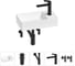 Мини-раковина для ванной комнаты или туалета Wellsee WC Area в наборе 5 в 1 20213639R 1