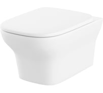 Безободковый подвесной унитаз Lavinia Boho Bristol в наборе 2 в 1 3305002R