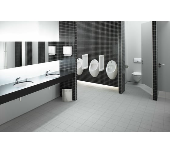 Писсуар VitrA Arkitekt гор.выпуск, сенсорное управление, батар, белый 4106B003-5597