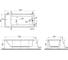 Ванна VitrA Neon 180x80 см 55840001000 2