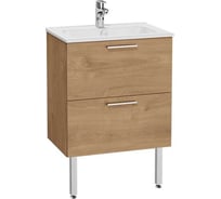 Тумба VitrA MiA с 2 ящиками + раковина, 60 см, золотой дуб 67270