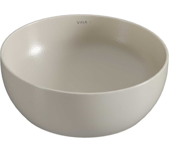 Чаша VitrA Outline круг, 41 cм, матовый тауп 7992B066-0016 1