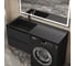 Раковина над стиральной машиной Uperwood Cosmos Quartz_120 см, левая, уголь RCosmos120LU 2