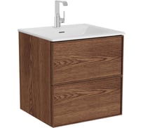 Тумба с раковиной VitrA Metropole Edge, 60 см, ореховое дерево 67154