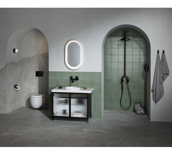 Унитаз подвесной VitrA Liquid, безободковый, 54см, белый 7321B403-0075