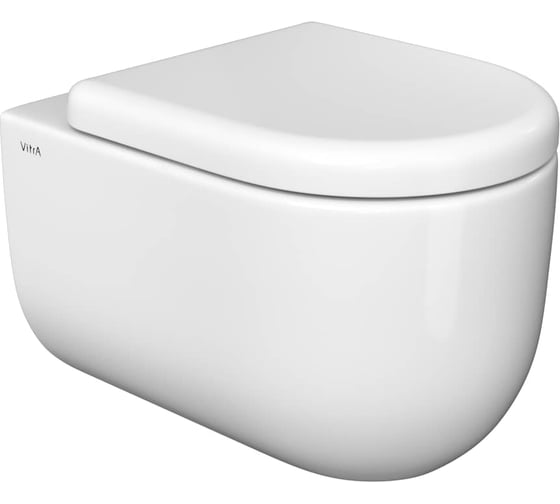 Унитаз подвесной VitrA Liquid, безободковый, 54см, белый 7321B403-0075