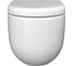 Унитаз подвесной VitrA Liquid, безободковый, 54см, белый 7321B403-0075 2
