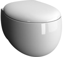 Унитаз подвесной VitrA MemoriA безободковый, 54см, белый 5885B403-0101