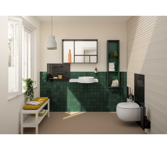 Унитаз подвесной VitrA MemoriA безободковый, 54см, белый 5885B403-0101