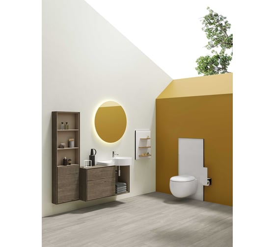 Унитаз подвесной VitrA MemoriA безободковый, 54см, белый 5885B403-0101
