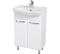 Комплект мебели AquaRodos тумба ДЕКОР с умывальником Нова 55 см ОР0000567