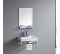 Тумба с раковиной RIVER LAURA 505 BU голубой 10000003945