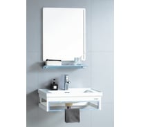 Тумба с раковиной RIVER LAURA 805 BU голубой 10000003948